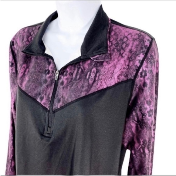 BCG snakeskin workout pullover jacket XL - Picture 3 of 8